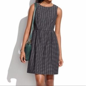 MADEWELL Linebreak Sleeveless Tank Skater Dress 0